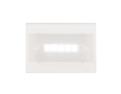 FAST - Faretti segnapasso a parete - Diverse Configurazioni - Colore Bianco o Grigio