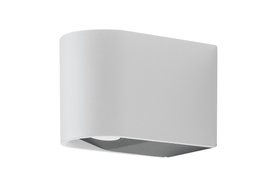 CHER - Lampada a parete con due varianti di emissione - Colori Bianco, Antracite e Ruggine