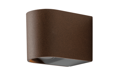 CHER - Lampada a parete con due varianti di emissione - Colori Bianco, Antracite e Ruggine