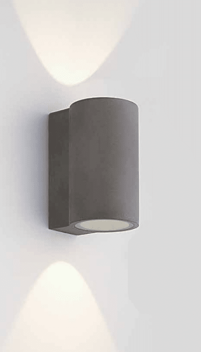 DAVON - Lampada da soffitto/parete con emissione singola o doppia - Finitura Cemento