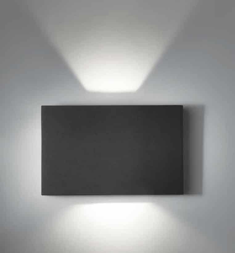 WALLY - Lampada con sistema di oscuramento graduale del fascio di luce - Colore Antracite o Grigio