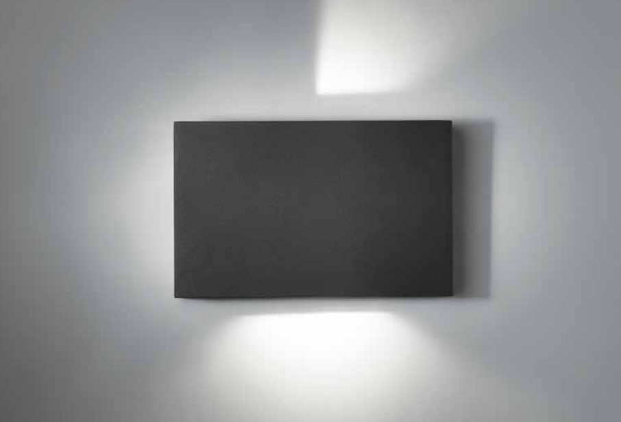 WALLY - Lampada con sistema di oscuramento graduale del fascio di luce - Colore Antracite o Grigio