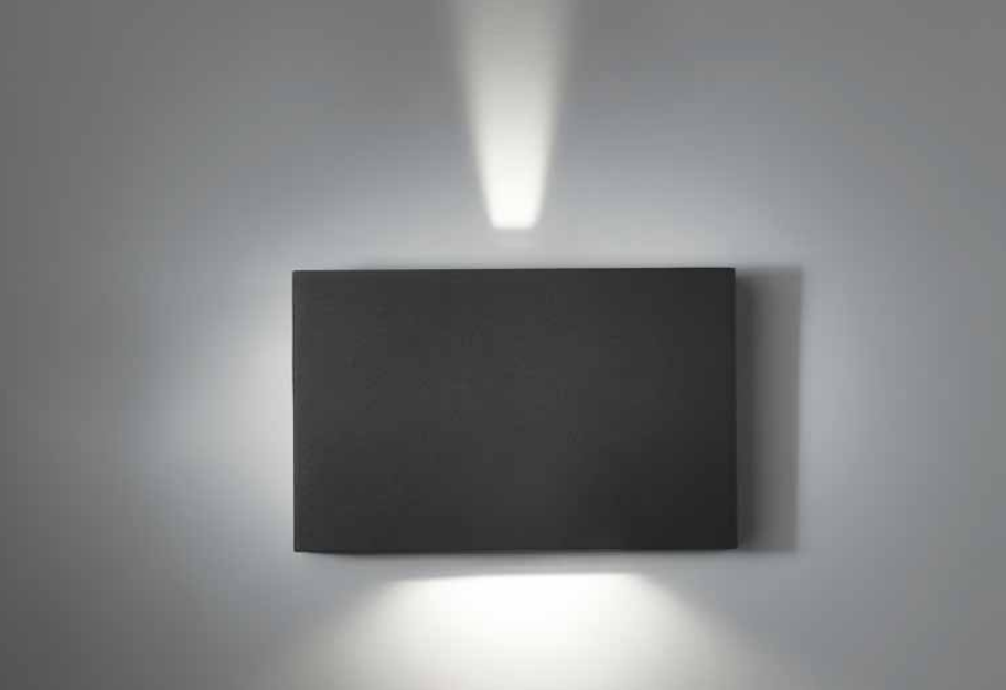 WALLY - Lampada con sistema di oscuramento graduale del fascio di luce - Colore Antracite o Grigio