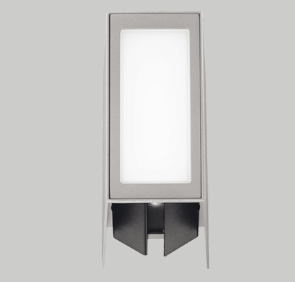 WIN - Lampada con cut-off regolabile a doppia emissione con o senza diffuser - Colori Antracite, Grigio e Bianco