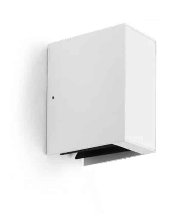 WIN - Lampada con cut-off regolabile a doppia emissione con o senza diffuser - Colori Antracite, Grigio e Bianco
