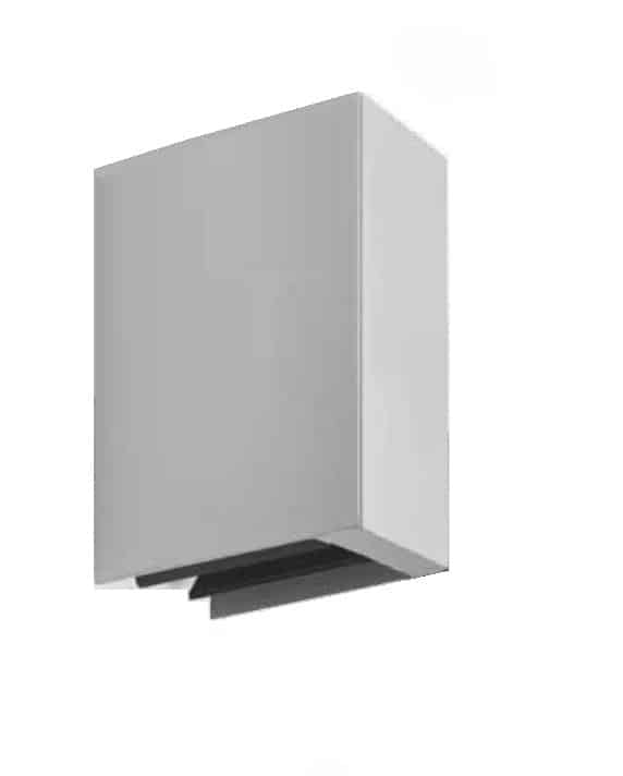WIN - Lampada con cut-off regolabile a doppia emissione con o senza diffuser - Colori Antracite, Grigio e Bianco
