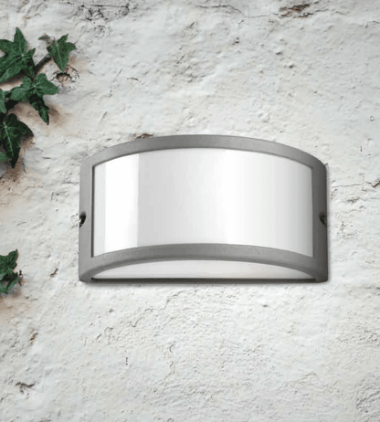 EFFECT - Lampada per esterno con Diffuser - Colori Grigio e Bianco