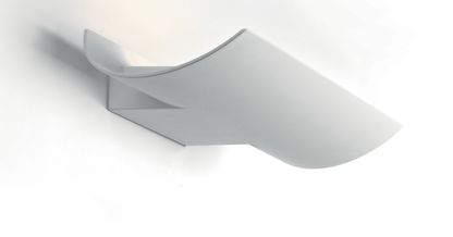 ONDA - Lampada a luce indiretta per interni ed esterni - Colore Bianco Opaco