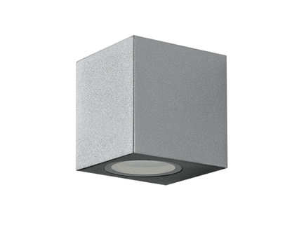 MARK - Lampada ad una o due emissioni luminose - Colori Grigio, Bianco e Ruggine