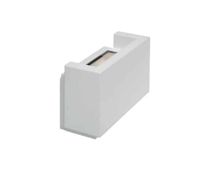BRICK - Proiettore a terra o parete - Colori Grigio e Bianco