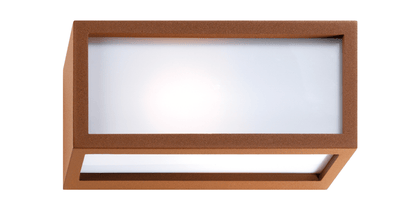 CONNECTION - Lampada a luce diffusa o Up/Downlight - Colori Grigio, Ruggine e Bianco