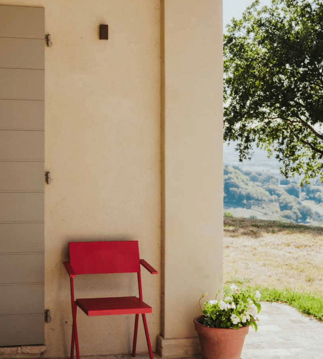 CAM - Mini-proiettore da esterni - Colore Antracite o Ruggine