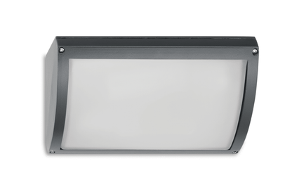 Grenada - Lampada da parete o da soffitto - Flat o Curved - Colore Grigio