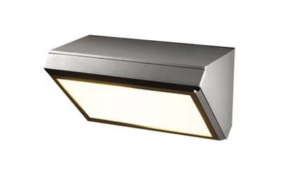Grenada - Lampada da parete o da soffitto - Flat o Curved - Colore Grigio