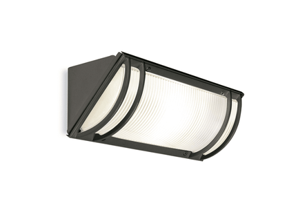 ANGOLO - Lampada a parete con luce diffusa - Colori Antracite e Grigio