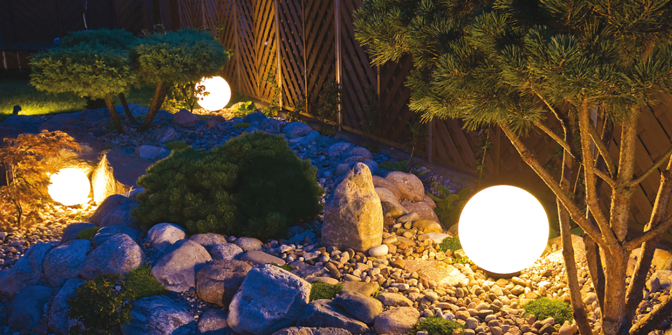 SPHERE - Lampada sferica da terra per esterni - Disponibile in tre misure - Colore Bianco Opale