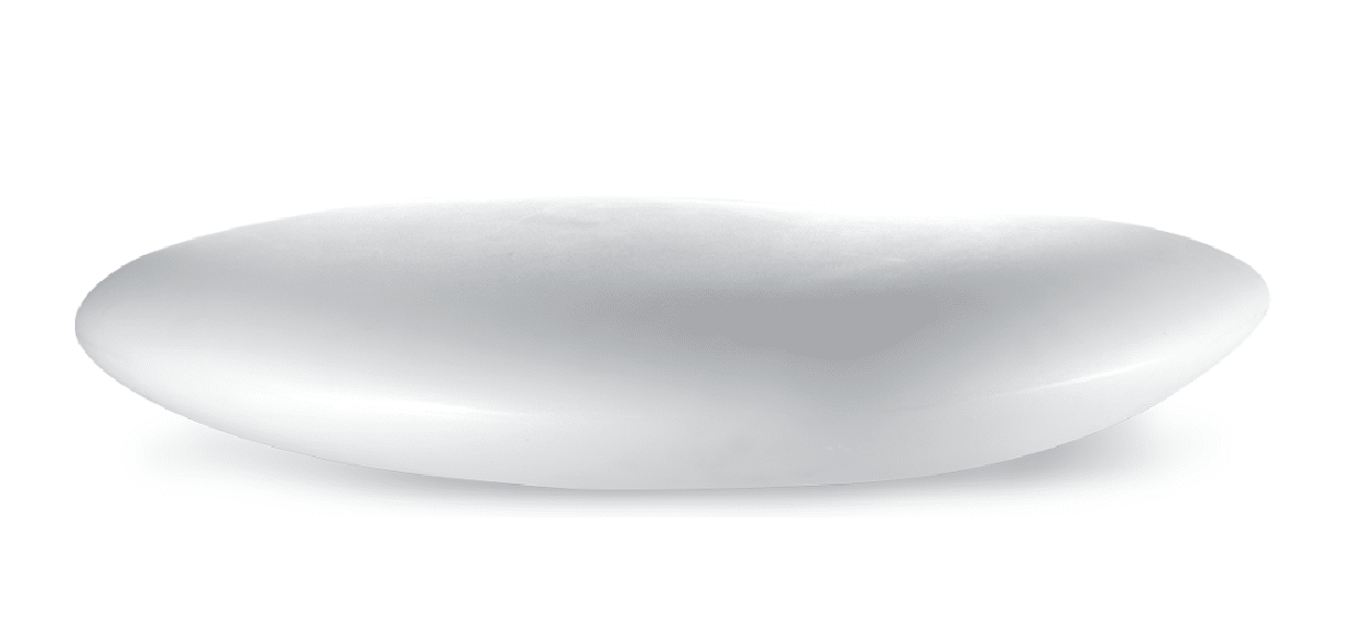 STONE - Lampada scenica per esterni - Disponibile in due misure - Colore Bianco Opale