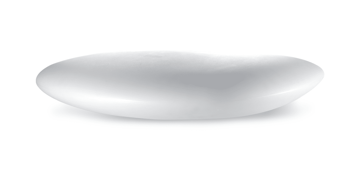 STONE - Lampada scenica per esterni - Disponibile in due misure - Colore Bianco Opale