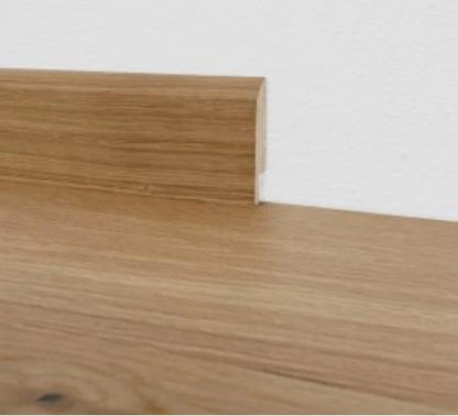 *CLAP!3 - Battiscopa per pavimento a posa immediata - Bianco o in abbinamento al pavimento