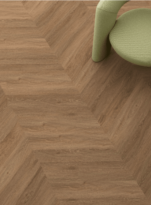 CLAP! 3D - Pavimento a posa immediata - Doga Spina Ungherese Yadan (Decoro Legno) 5,5x127x762mm