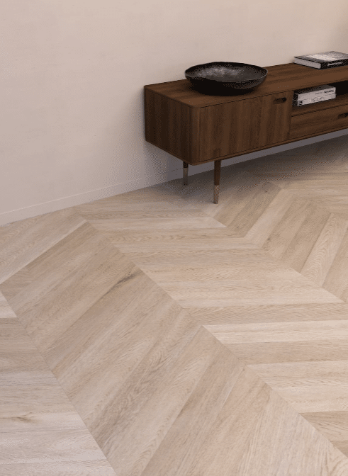 CLAP! 3D - Pavimento a posa immediata - Doga Spina Ungherese Eureka (Decoro Legno) 5,5x127x762mm