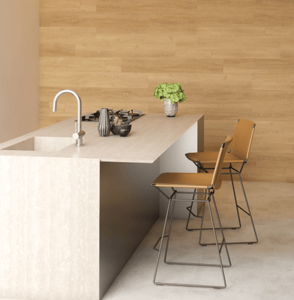 CLAP!WALL - Rivestimento a parete posa immediata - Wood Effect Rata - Doga Boards (Decoro Legno) - 3x130x1226mm