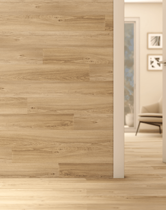 CLAP!WALL - Rivestimento a parete posa immediata - Wood Effect Rata - Doga Boards (Decoro Legno) - 3x130x1226mm
