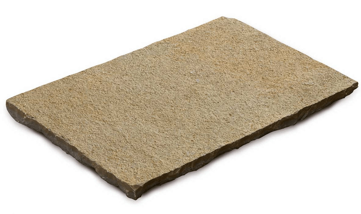 Pietra Naturale TANDUR YELLOW - Lastra in Calcare per Pavimentazione Esterna - Finitura Anticata - 30x60x2,2cm