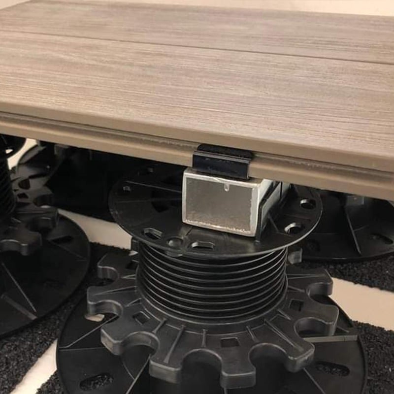 Arkimede 35 - Decking - altezza da 35 mm a 60 mm- Confezione da 30 pz.