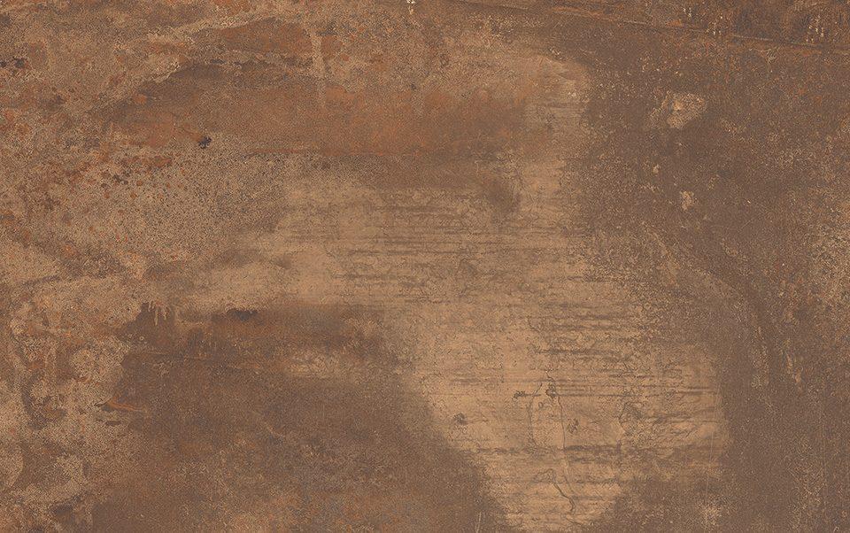 Gres spessorato METALLICO CORTEN RUST 60x120x2 cm - da pavimentazione e rivestimento
