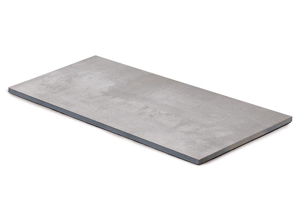 Gres spessorato METALLICO LONDON GREY 60x120x2 cm - da pavimentazione e rivestimento