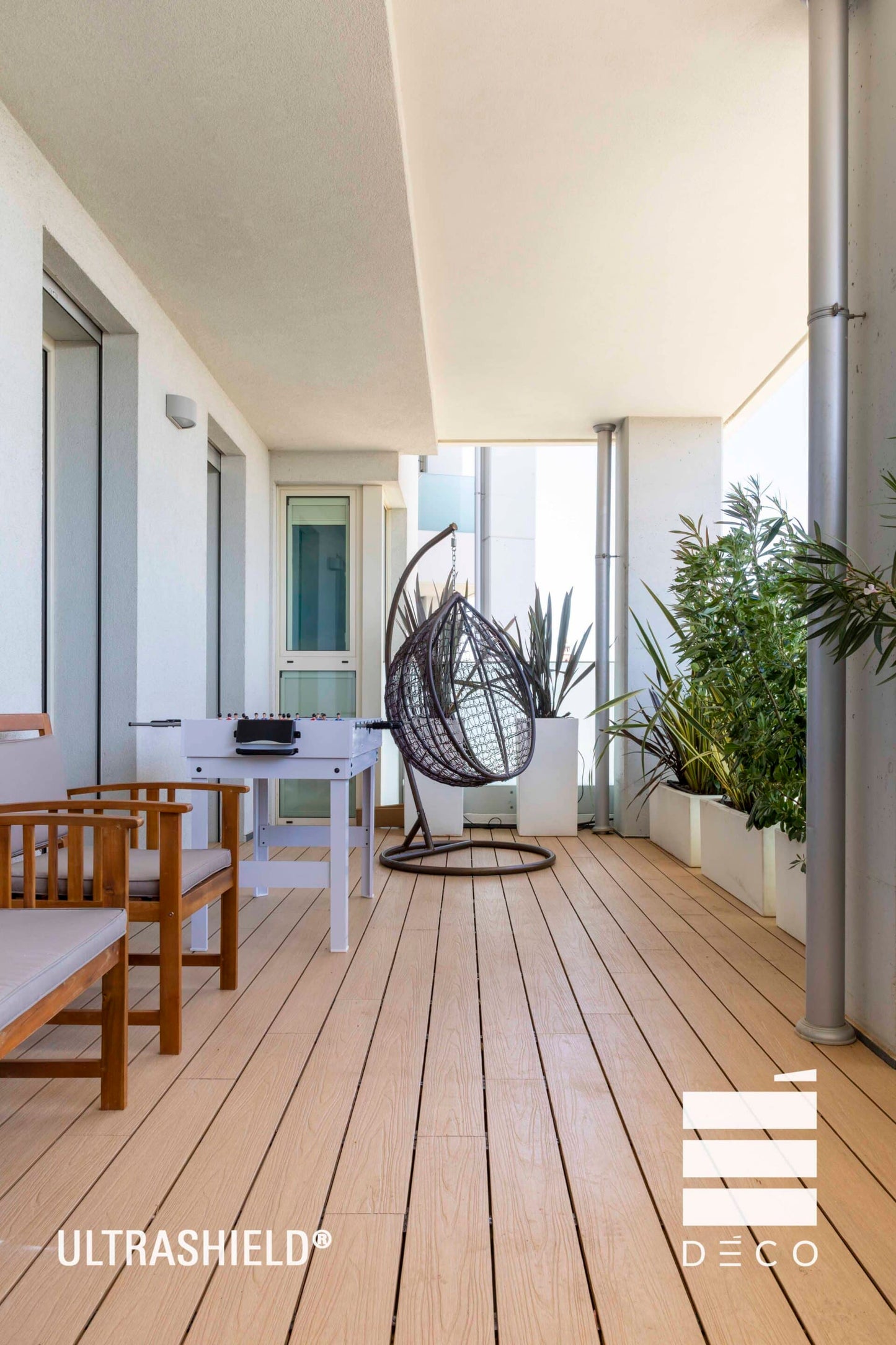DOGHE ULTRASHIELD - Pavimento per esterno - Doga XL - 23x210x2200mm