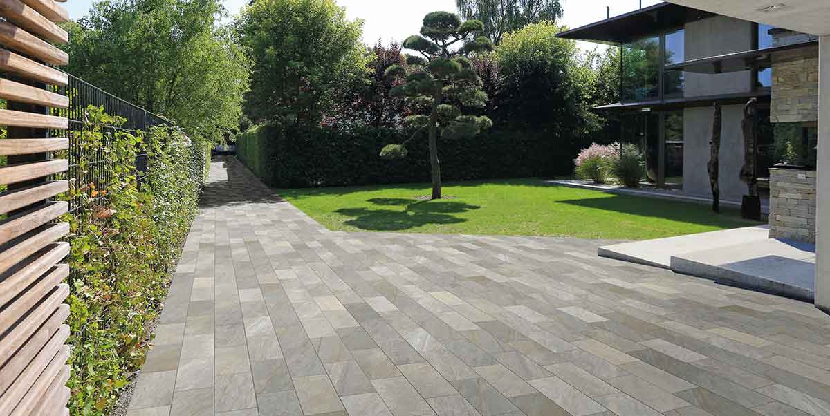 Gres spessorato MIDLAKE QUARTZ GREY 22,5X22,5x2 cm