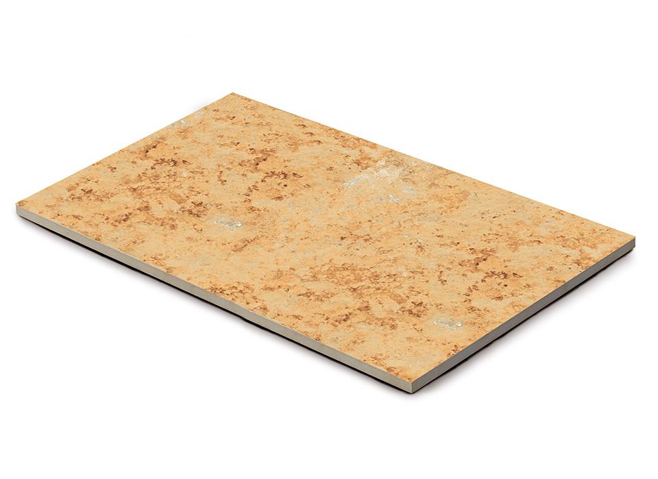 Gres spessorato MONVISO LIMESTONE YELLOW 60x90x2 cm - da pavimentazione e rivestimento