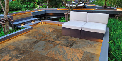 Gres spessorato MONVISO MULTICOLOR 60x90x2 cm - da pavimentazione e rivestimento