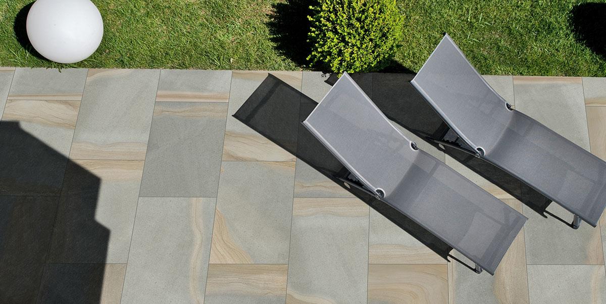 Gres spessorato MONVISO YORKSTONE 60x90x2 cm - da pavimentazione e rivestimento