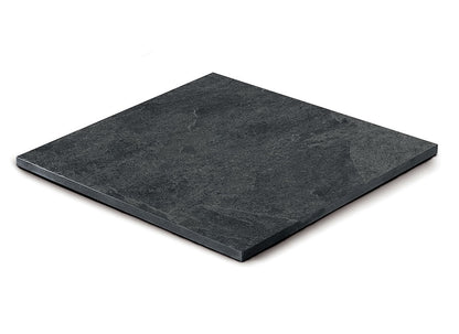 Gres spessorato MUSEO ARDESIA NERA 60x60x2 cm