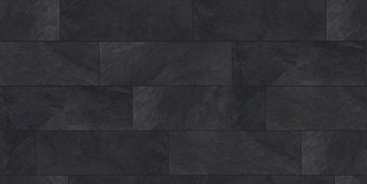 Gres spessorato MUSEO ARDESIA NERA 40x120x2 cm