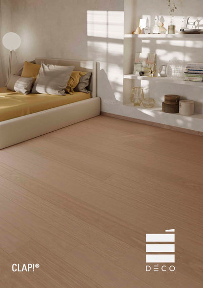 CLAP REAL! - Pavimento a posa immediata - Doga Maso (Rovere Naturale) 8x190x1900mm