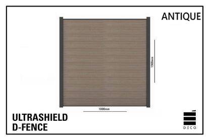 ULTRASHIELD D-FENCE - Moduli Divisori - Doga Full Claddy- 1800X1900 mm