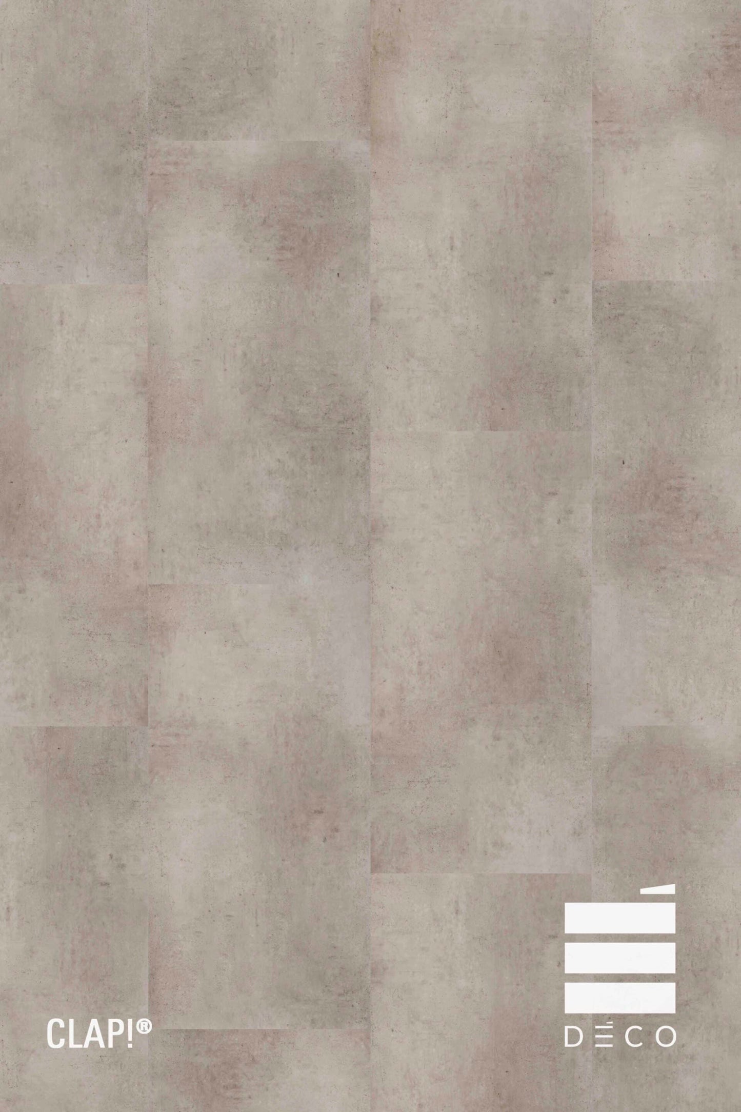 CLAP! GO - Pavimento a posa immediata - Maxi Piastrella Tiles Mono (Effetto Pietra) -  7x940x465mm