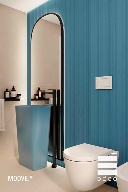 MOOVE.URBAN/Pop- Rivestimento a posa immediata - VERNICIATURA RAL Personalizzata - Doga Tower 13x149x2800mm