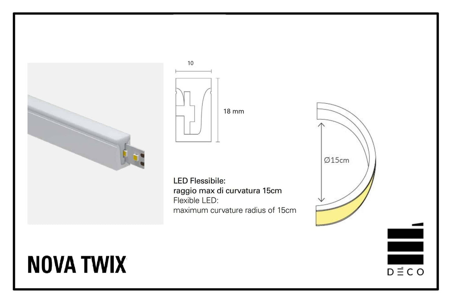 NOVA- Trasformatore 30W per Led di illuminazione per frangisole Ultrashield e Firewall Twix, Classic e XL