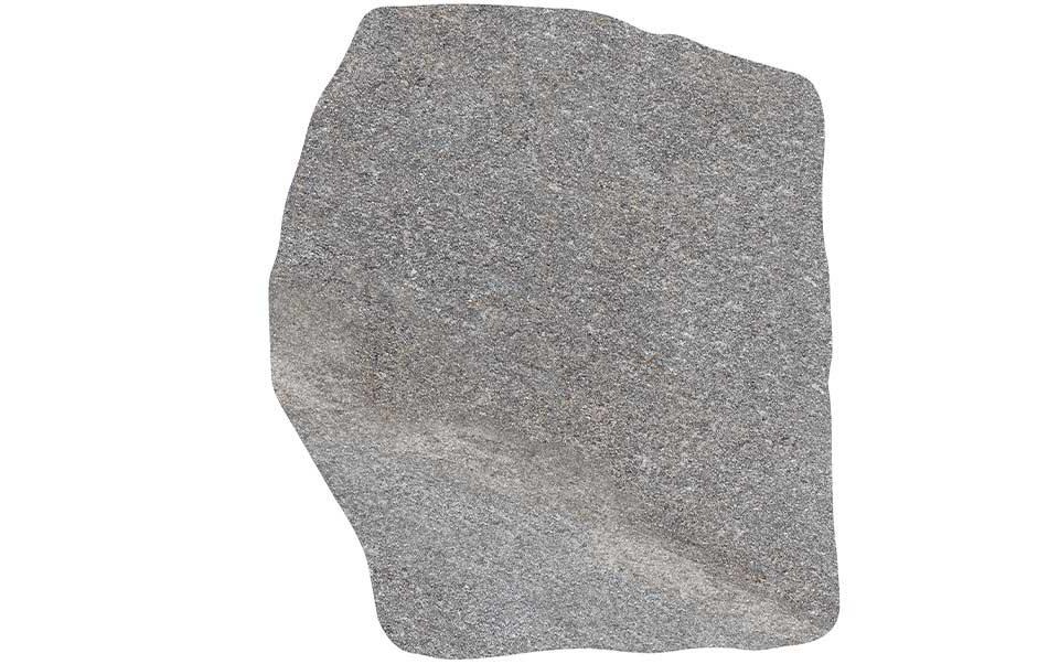 Gres spessorato PASSO GIAPPONESE DARK GREY - Ø 42-36x2 cm
