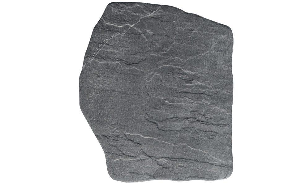 Gres spessorato PASSO GIAPPONESE ARDESIA - Ø 42-36x2 cm