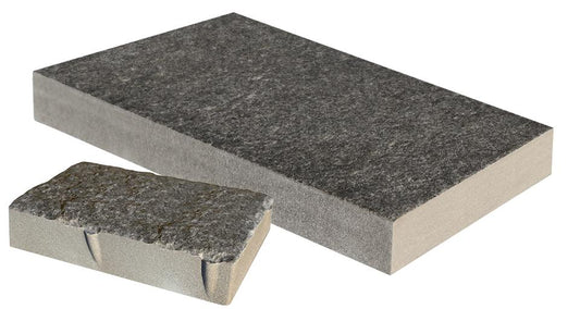 Gres spessorato PAVÉ 5 CM BASALTO - 60x60x5 cm