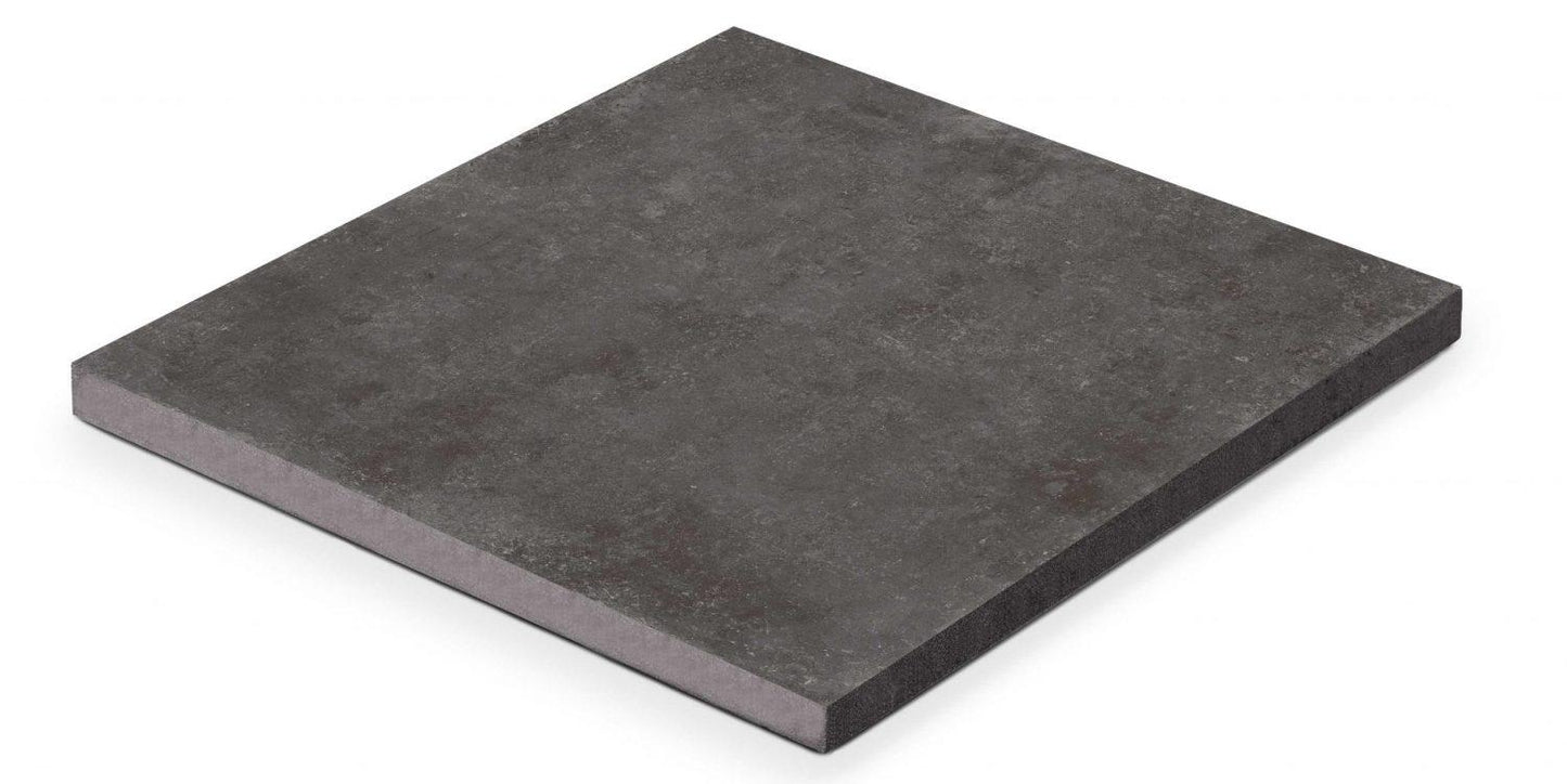 Gres spessorato SUPER HARD KERAMIK PIETRA BLACK 90x90x3 cm