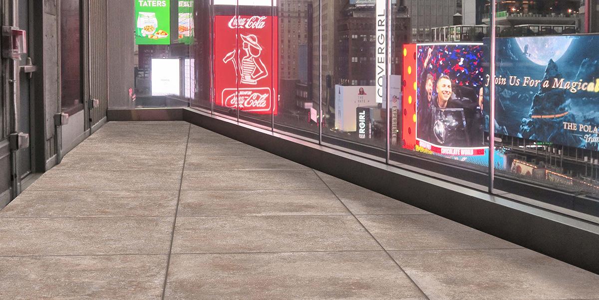 Gres spessorato SUPER HARD KERAMIK PIETRA NOCCIOLA 90x90x3 cm