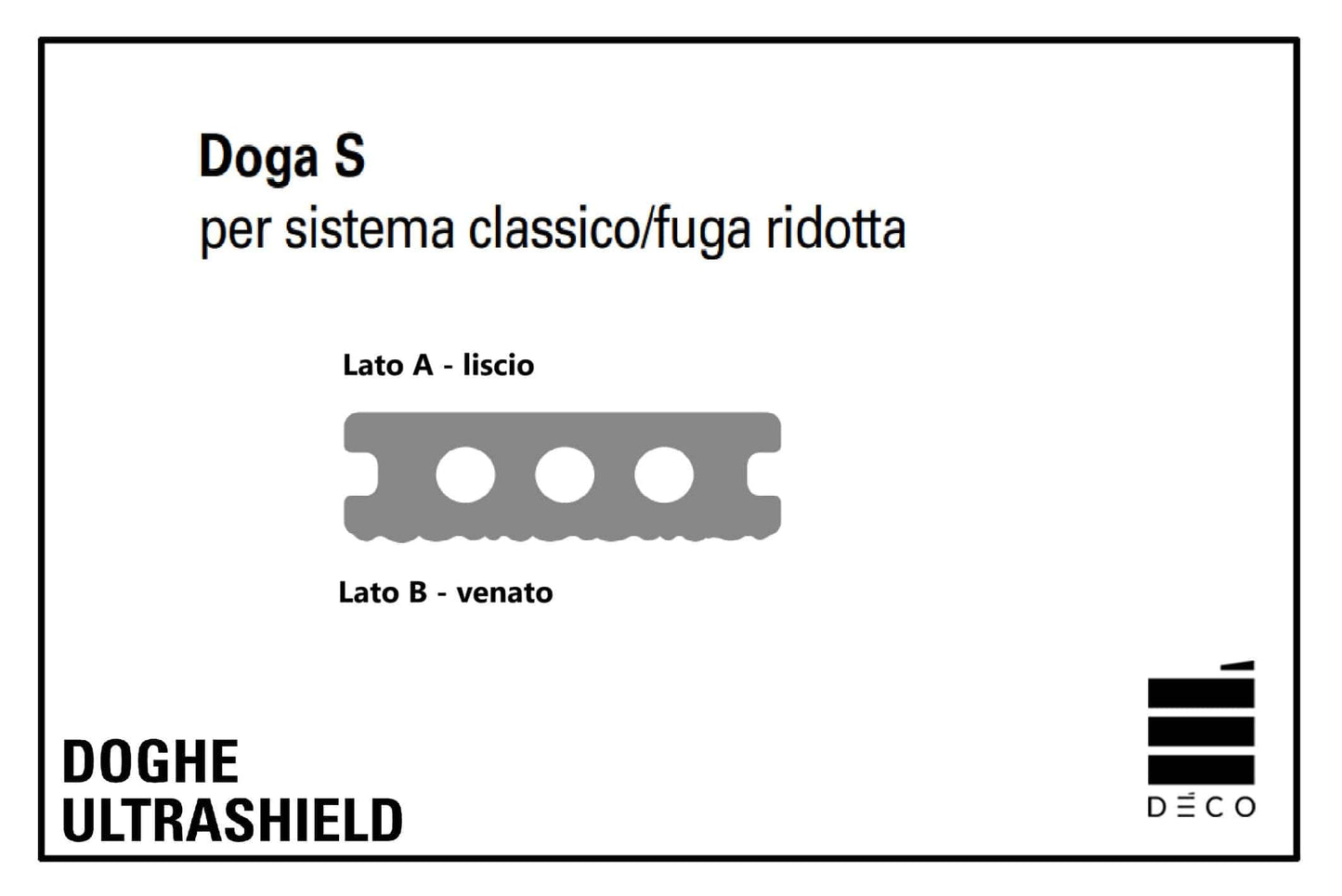 DOGHE ULTRASHIELD - Pavimento per esterno - Doga S - 23x90x2200mm