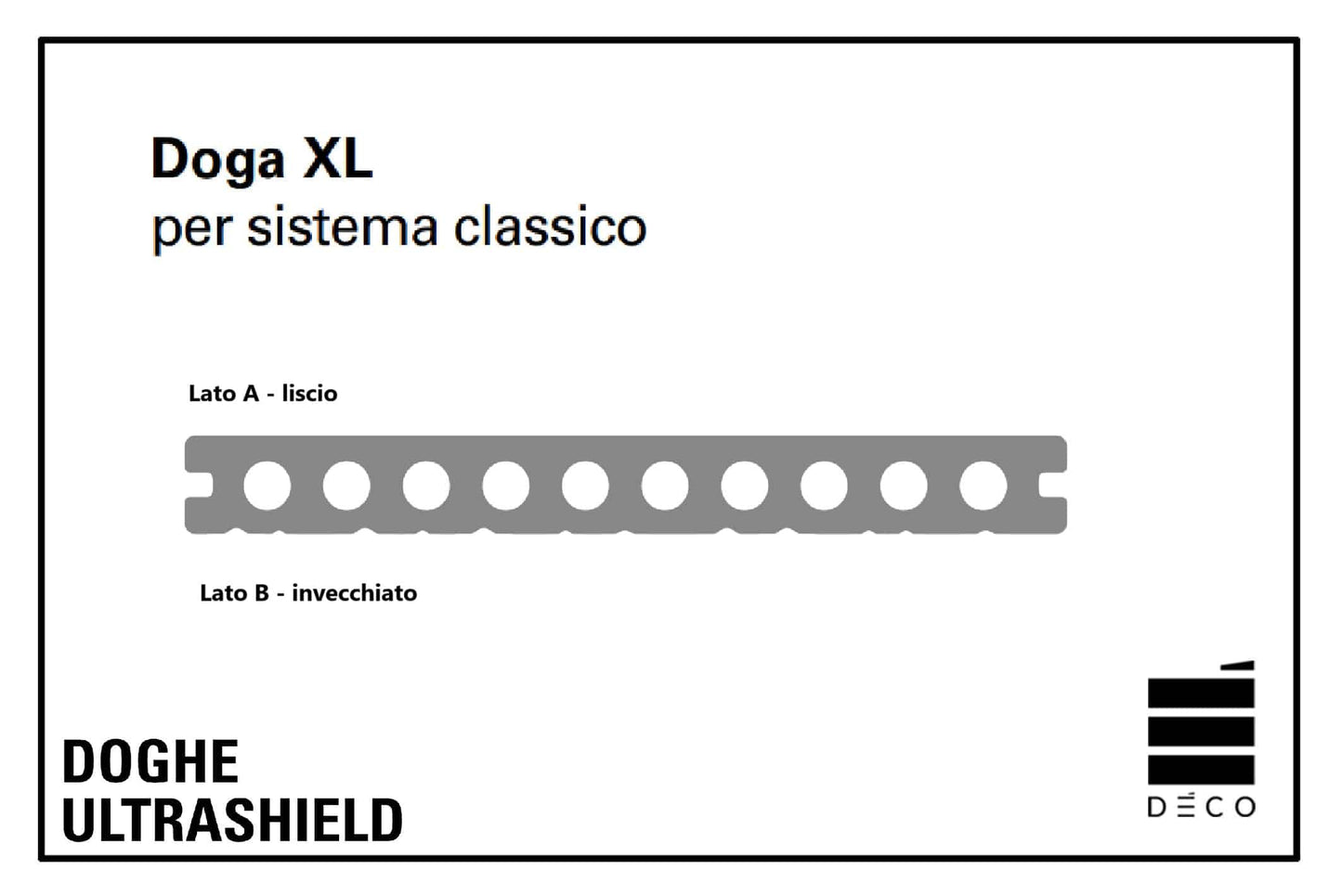 DOGHE ULTRASHIELD - Pavimento per esterno - Doga XL - 23x210x2200mm